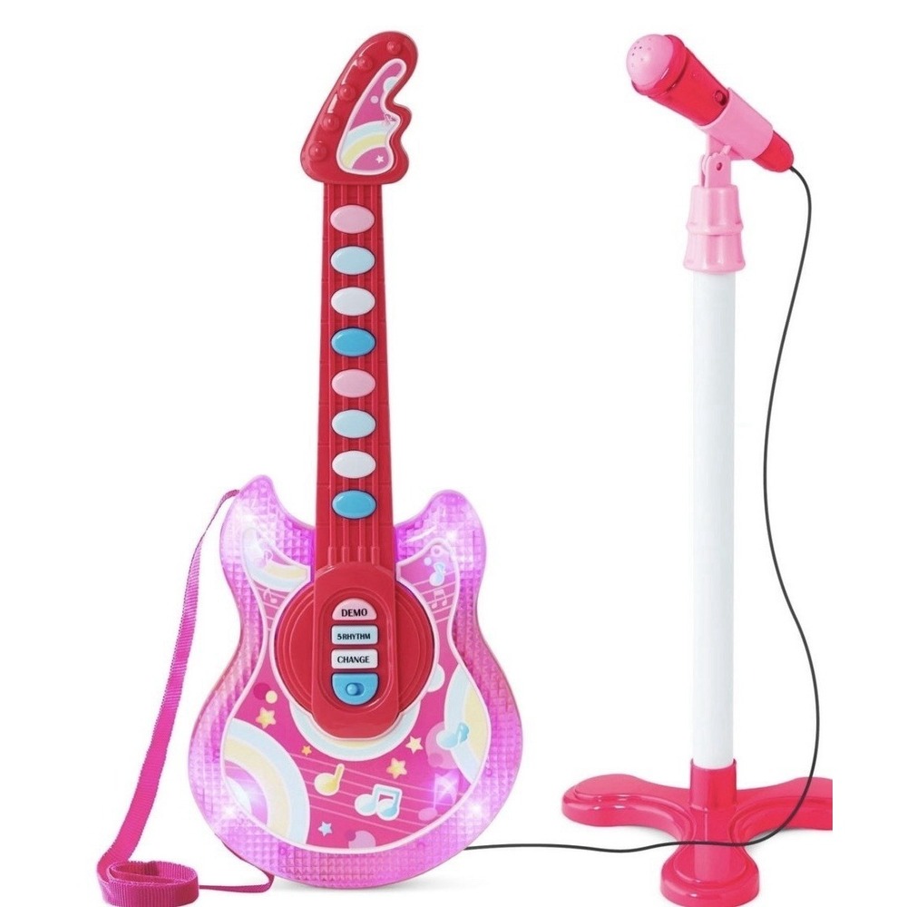 Best Choice Products SKY4920 19in Kids Flash Guitar, Pretend Play Musical